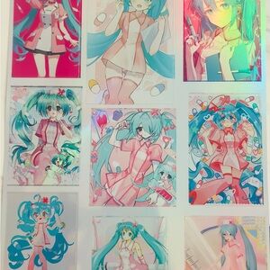 Love Ward Hatsune  Miku Sticker Sheet